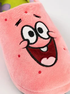 Vanilla Underground Pink SpongeBob SquarePants Patrick mule slippers