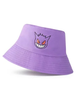 Vanilla Underground Purple Mens Pokemon Bucket Hat