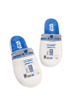 Vanilla Underground White Star Wars Mr Men Mr Lazy Slippers