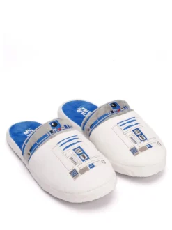 Vanilla Underground White Star Wars Mr Men Mr Lazy Slippers