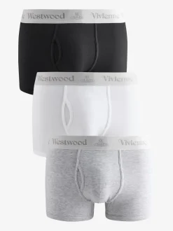 Vivienne Westwood White Boxers 3 Pack