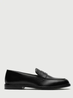 Walk London Black Putney Saddle Loafers