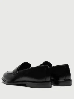 Walk London Black Putney Saddle Loafers