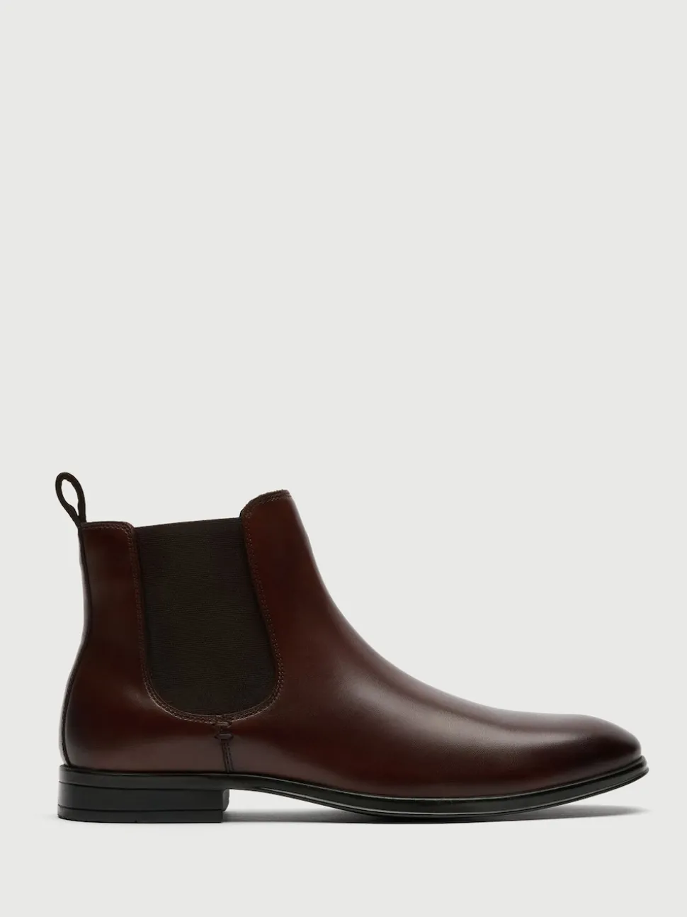 Walk London Brown Leather Oscar Chelsea Boots