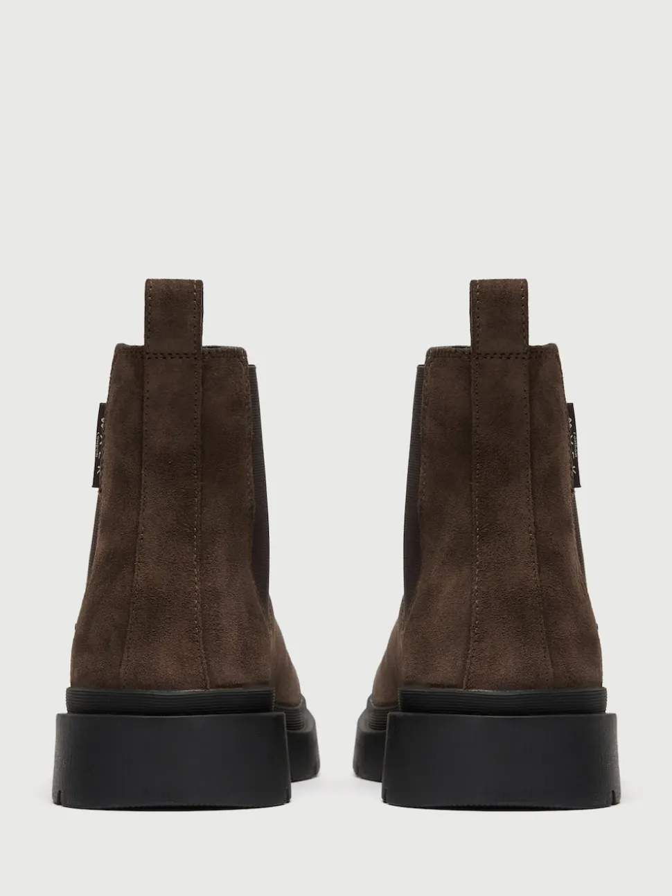 Walk London Brown Suede Callum Chelsea Boots