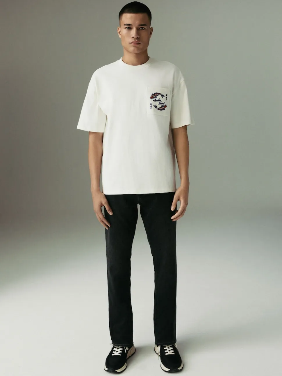 Washed Black Slim Fit Comfort Stretch Jeans