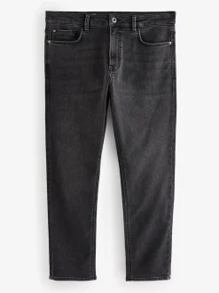 Washed Black Slim Fit Comfort Stretch Jeans