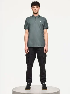 Weekend Offender Pianemo Cotton Ripstop Black Joggers