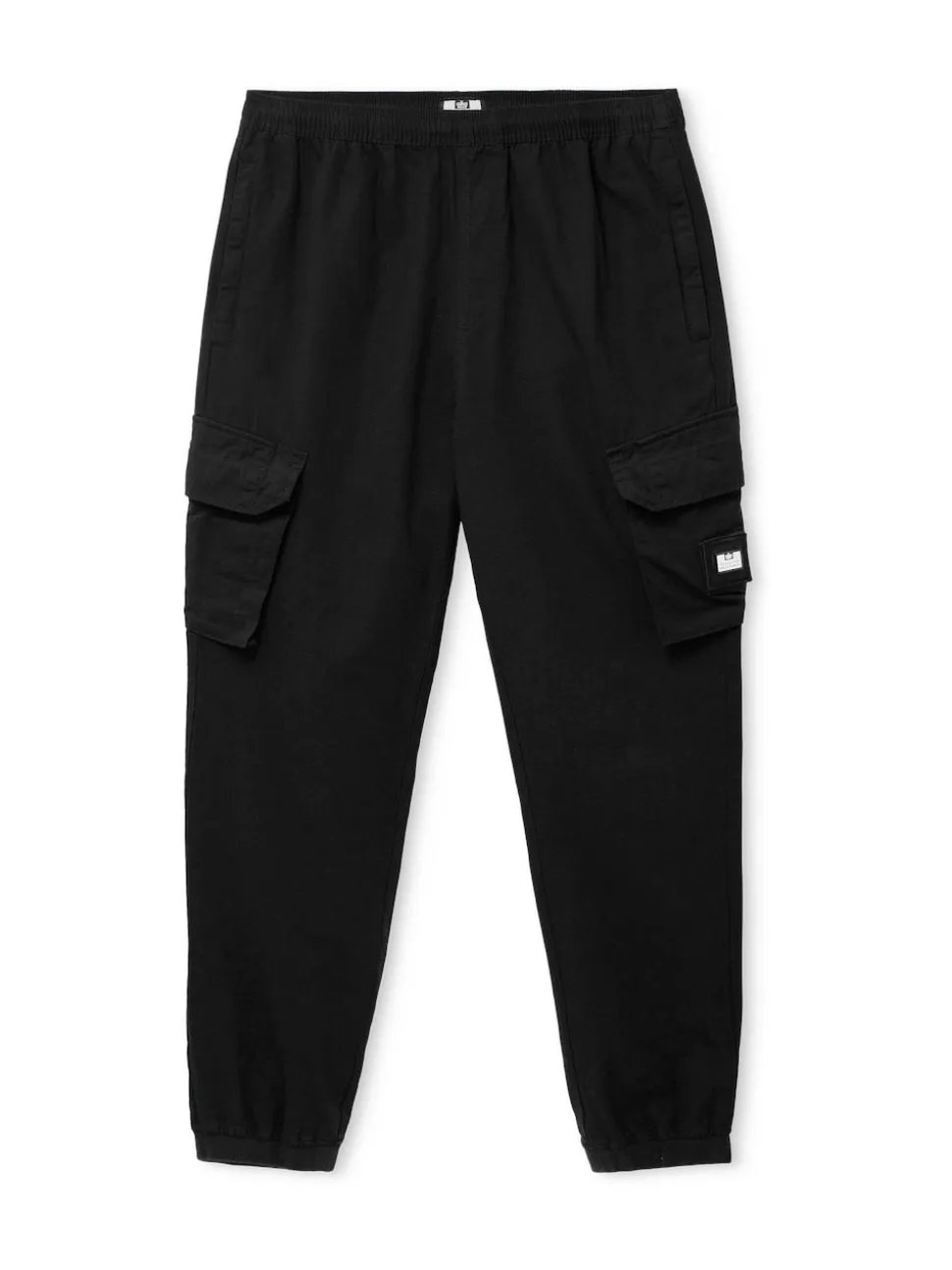 Weekend Offender Pianemo Cotton Ripstop Black Joggers