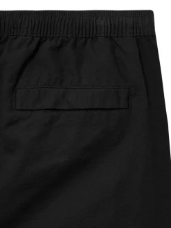 Weekend Offender Pianemo Cotton Ripstop Black Joggers