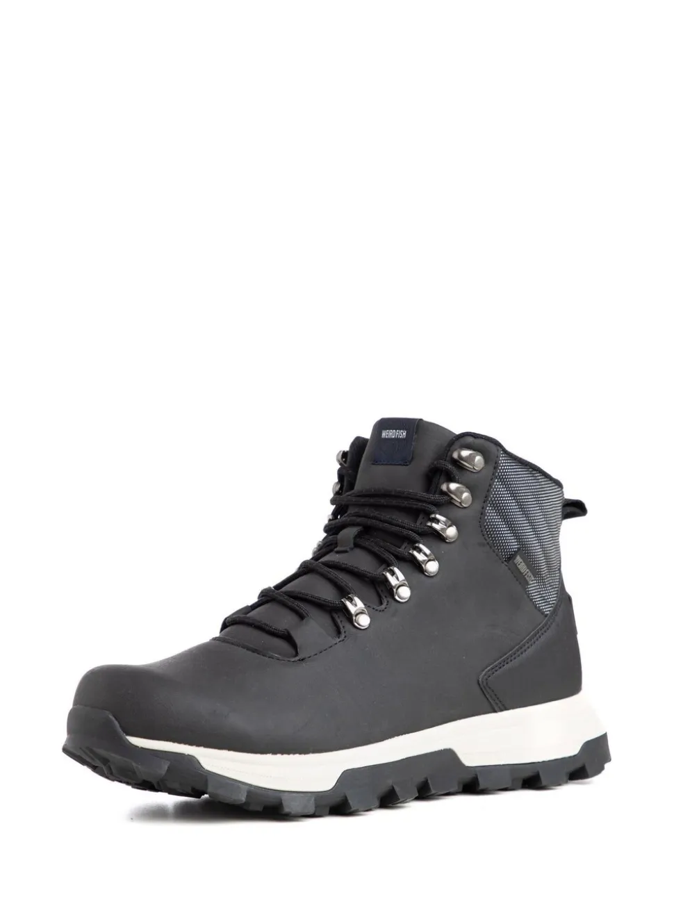 Weird Fish Black Beech Branded Waterproof Walking Boot