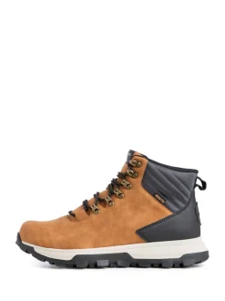 Weird Fish Brown Beech Branded Waterproof Walking Boot