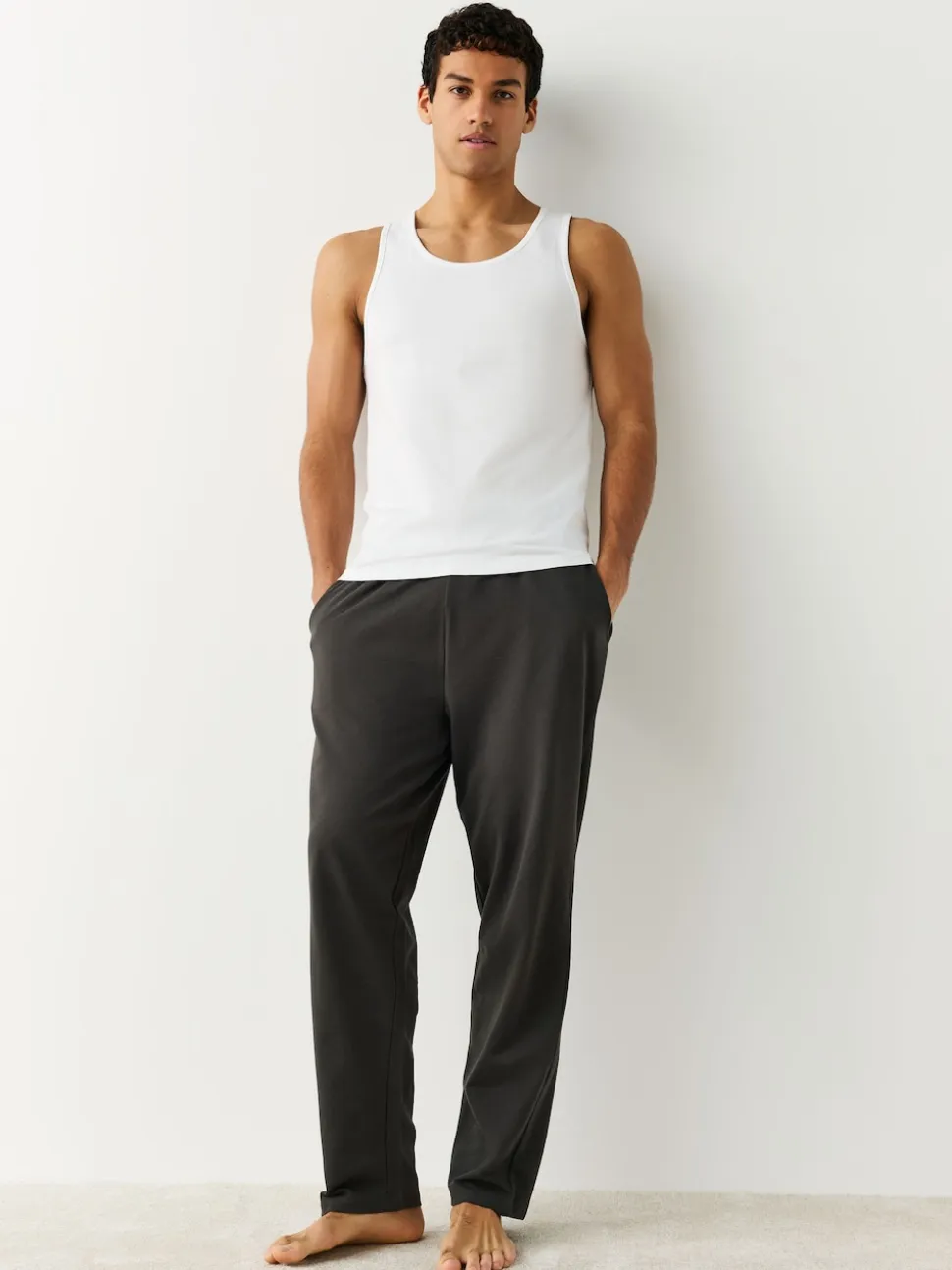 White 100% Cotton Layering Vests 5 Pack