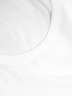 White 100% Cotton Layering Vests 5 Pack