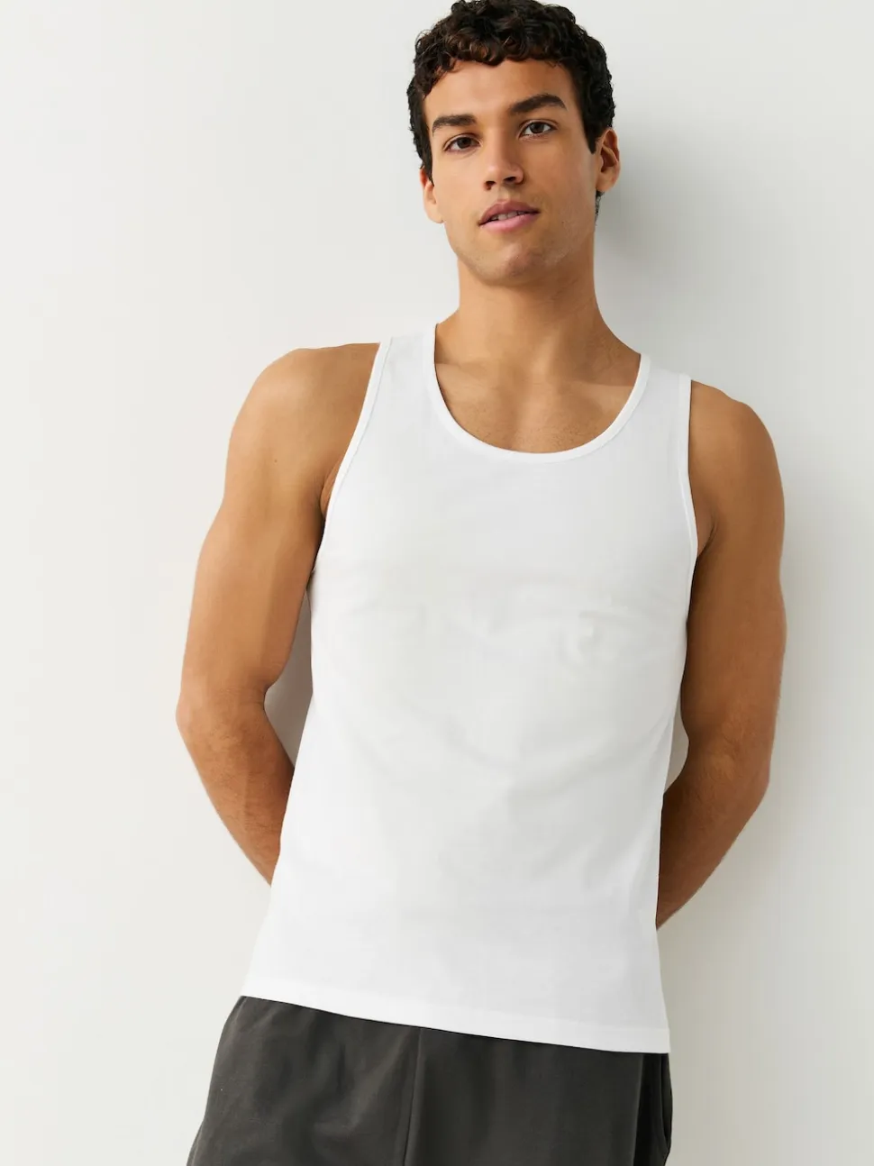 White 100% Cotton Layering Vests 10 Pack