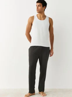 White 100% Cotton Layering Vests 10 Pack