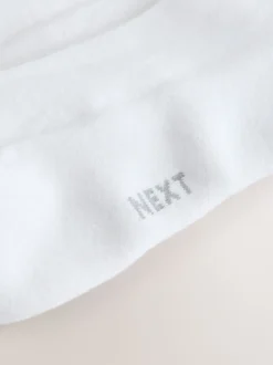 White 10 Pack Cushioned Mid Trainer Socks