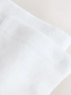 White 10 Pack Cushioned Mid Trainer Socks