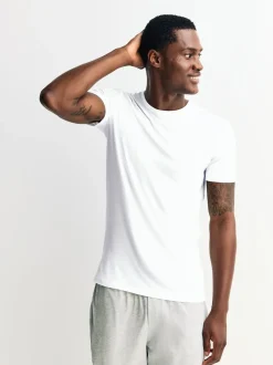 White 2 Pack Modal Layering T-Shirt