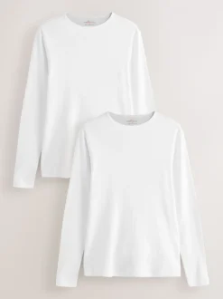 White 2 Pack Thermogen Long Sleeve Top