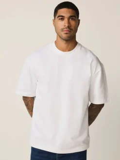 White Boxy Heavyweight T-Shirt