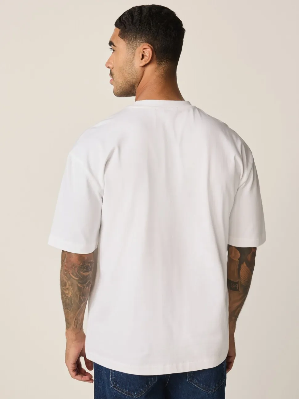 White Boxy Heavyweight T-Shirt