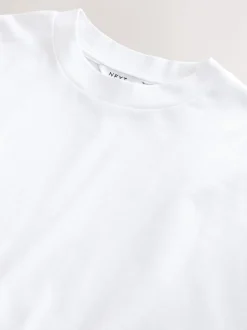 White Boxy Heavyweight T-Shirt