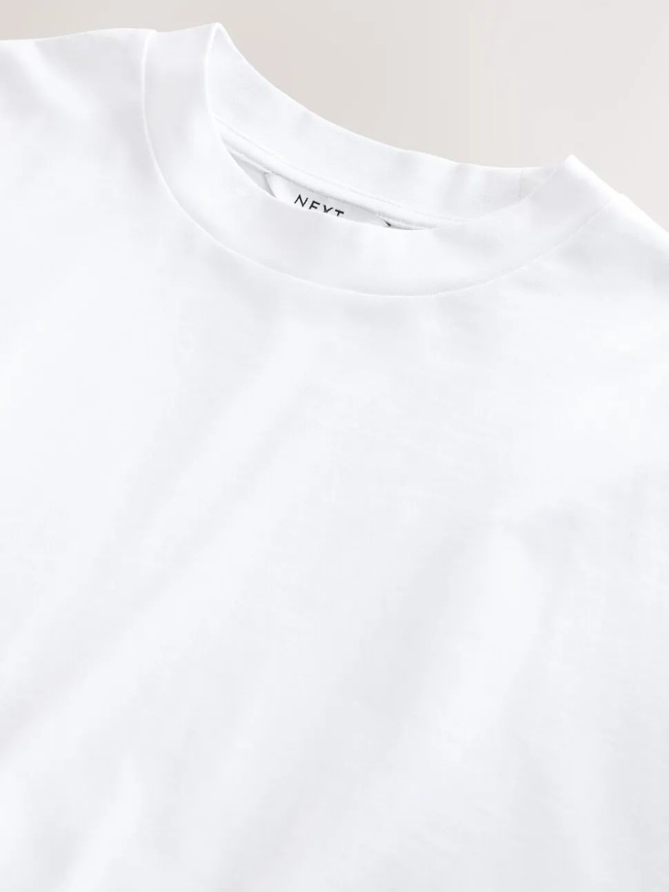 White Boxy Heavyweight T-Shirt