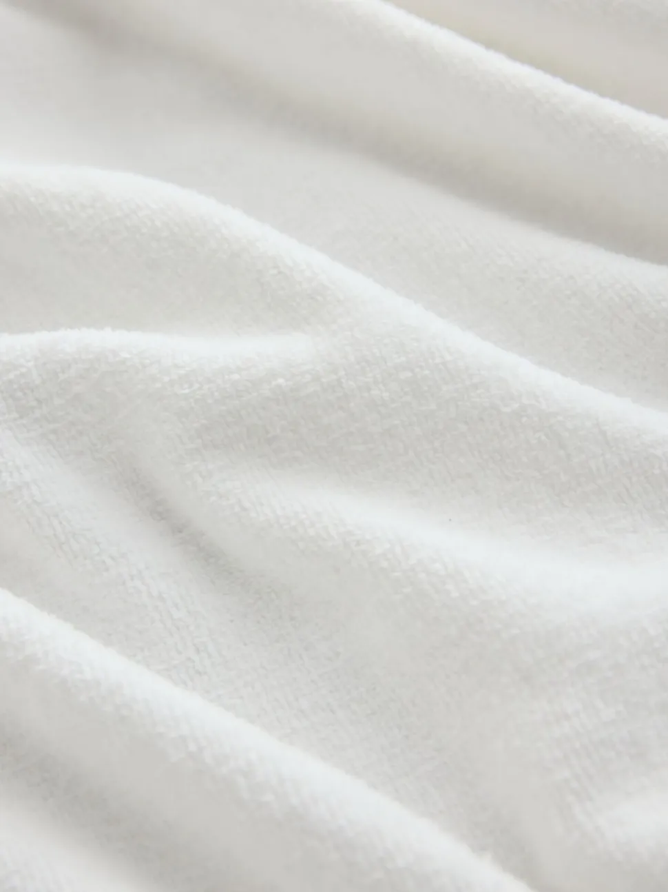 White Cotton Towelling Dressing Gown