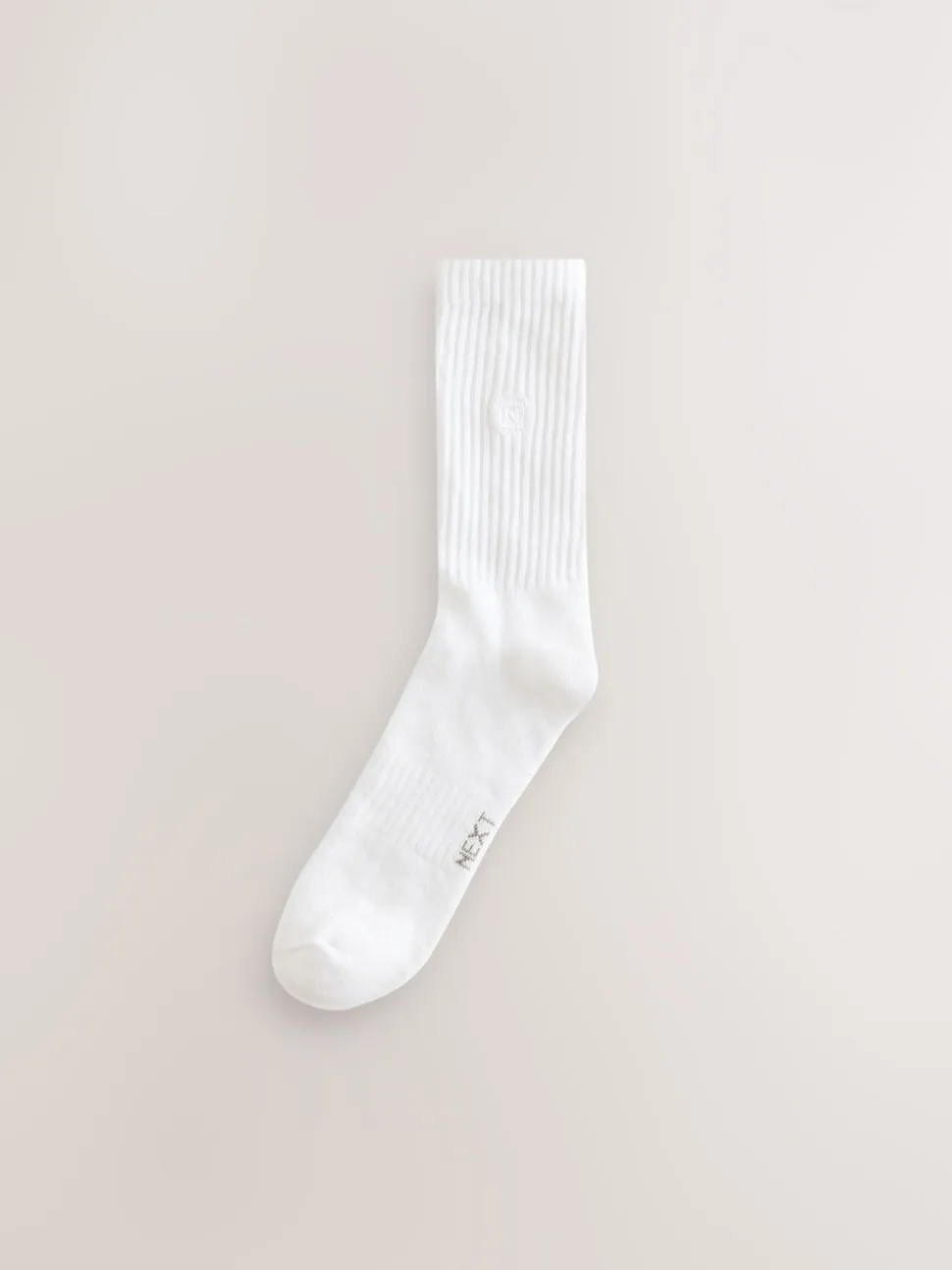 White Cushioned Sole Sports Socks 10 Pack