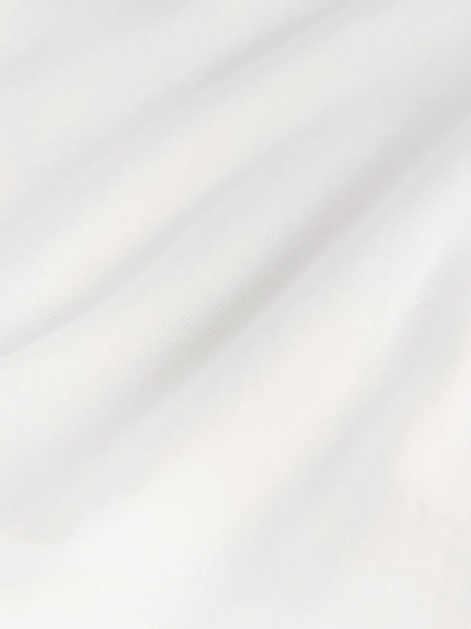 White Ecru Single Slim Fit Ringer T-Shirt