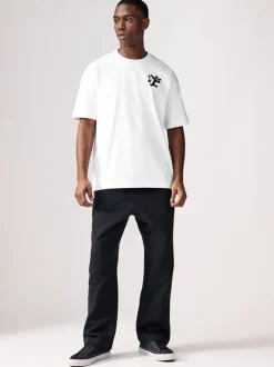White Felix the Cat Licence 100% Cotton T-Shirt