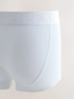 White Hipster Boxers 5 Pack