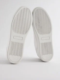 White Leather Trainers