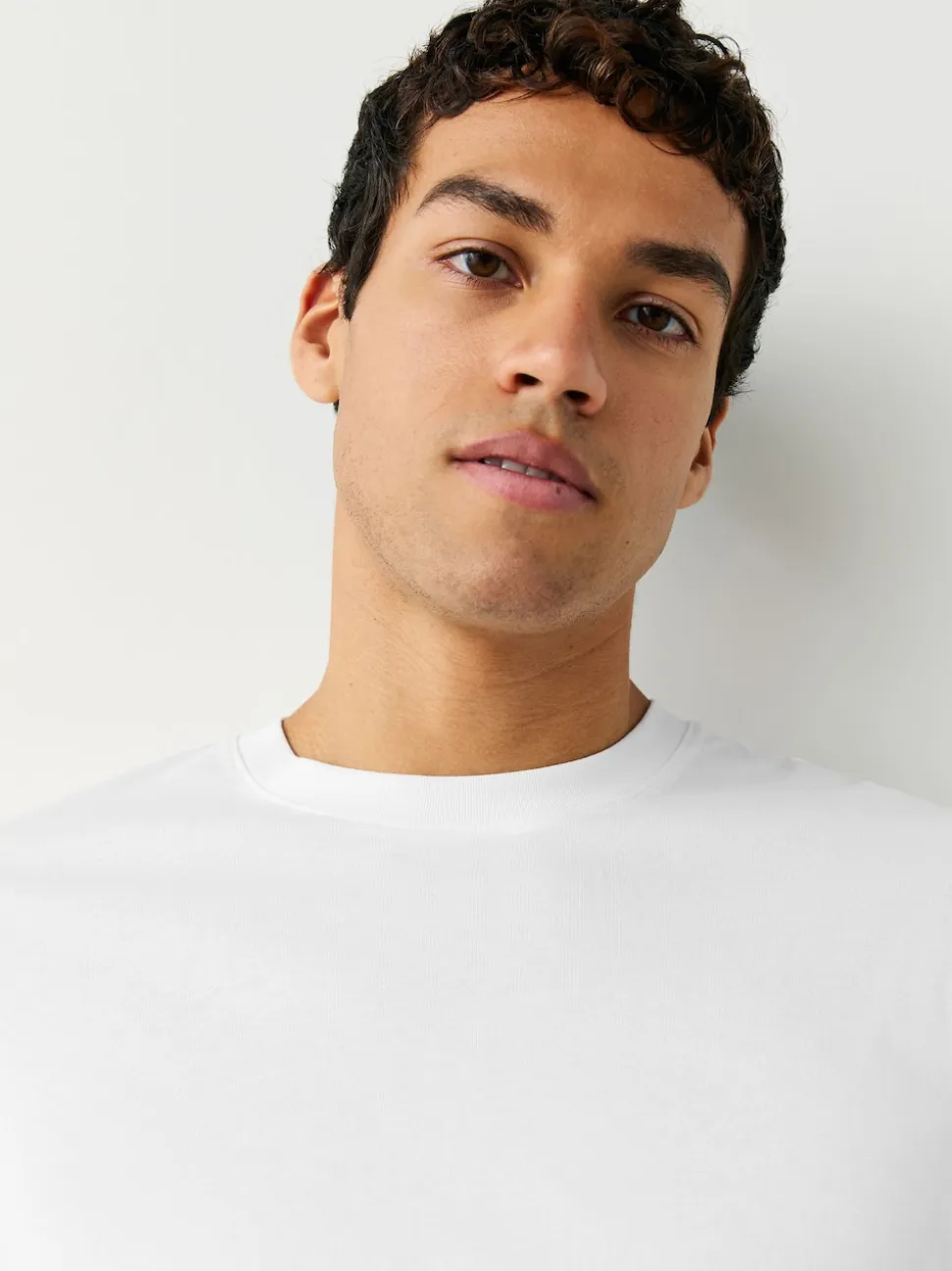 White Long Sleeve Layering T-Shirts 5 Pack