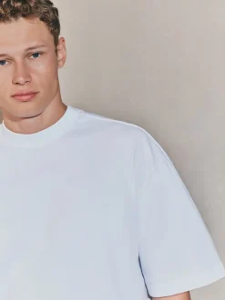 White Oversized Fit EDIT Heavyweight T-Shirt