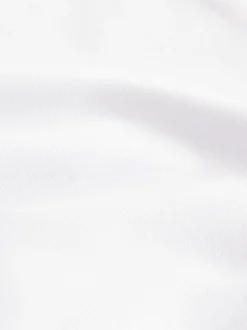 White Regular Fit Double Cuff Easy Care Textured Smart Shirt