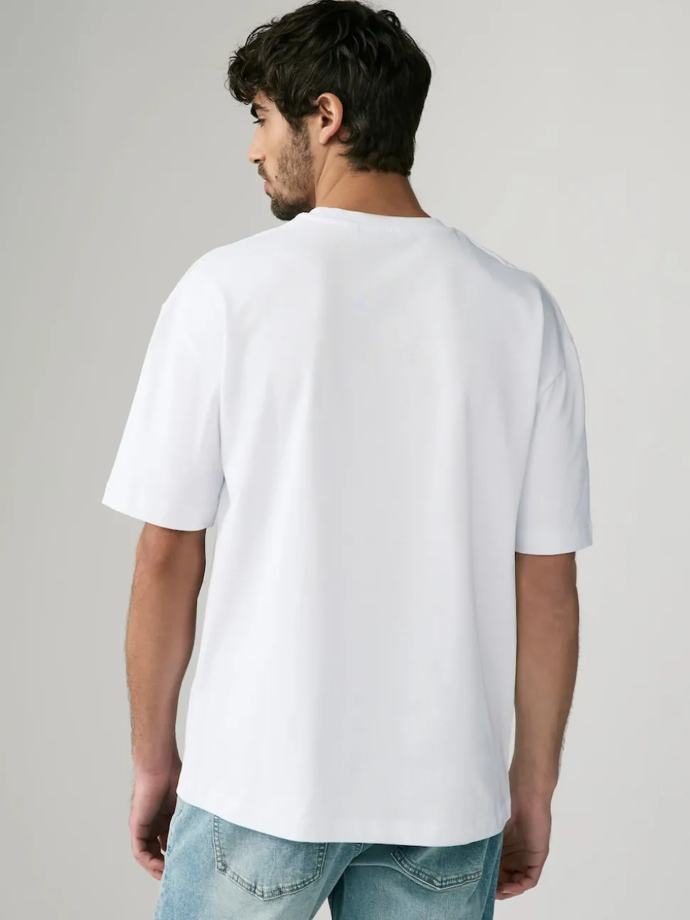 White Relaxed Fit Heavyweight T-Shirts 3 Pack