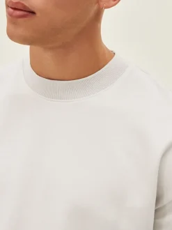 White Relaxed Fit Heavyweight T-Shirt