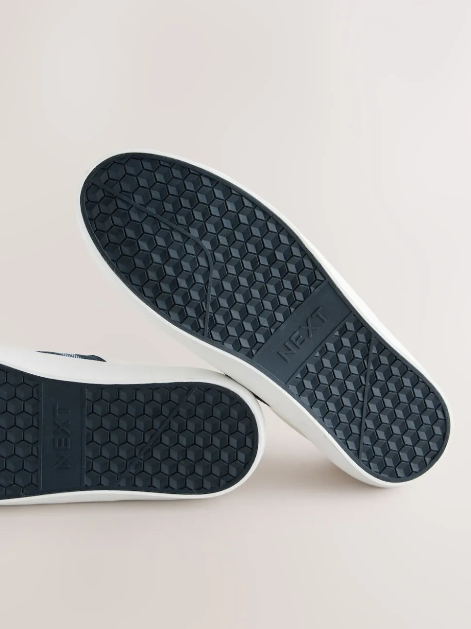 White Side Stripe Smart Casual Trainers