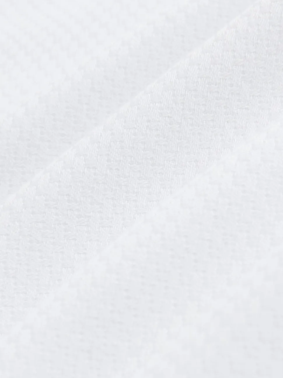 White Skinny Fit Textured Long Sleeve Formal Shirt with Trim