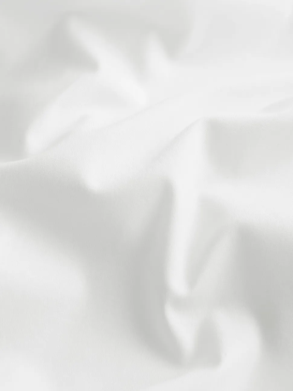 White Slim Fit Cotton Stretch Long Sleeve Formal Shirt