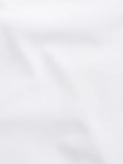 White Slim Fit Easy Care Double Cuff Smart Shirt