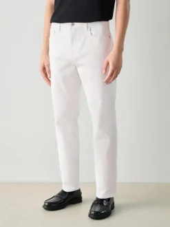 White Slim Fit Essential Stretch Jeans