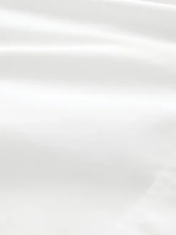 White Slim Fit Long Sleeve Oxford Shirt
