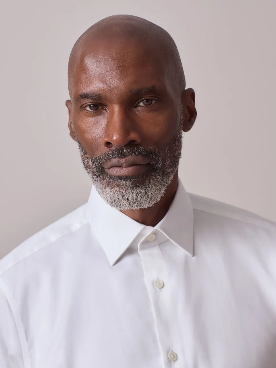White Slim Fit Sateen Cotton Signature Shirt