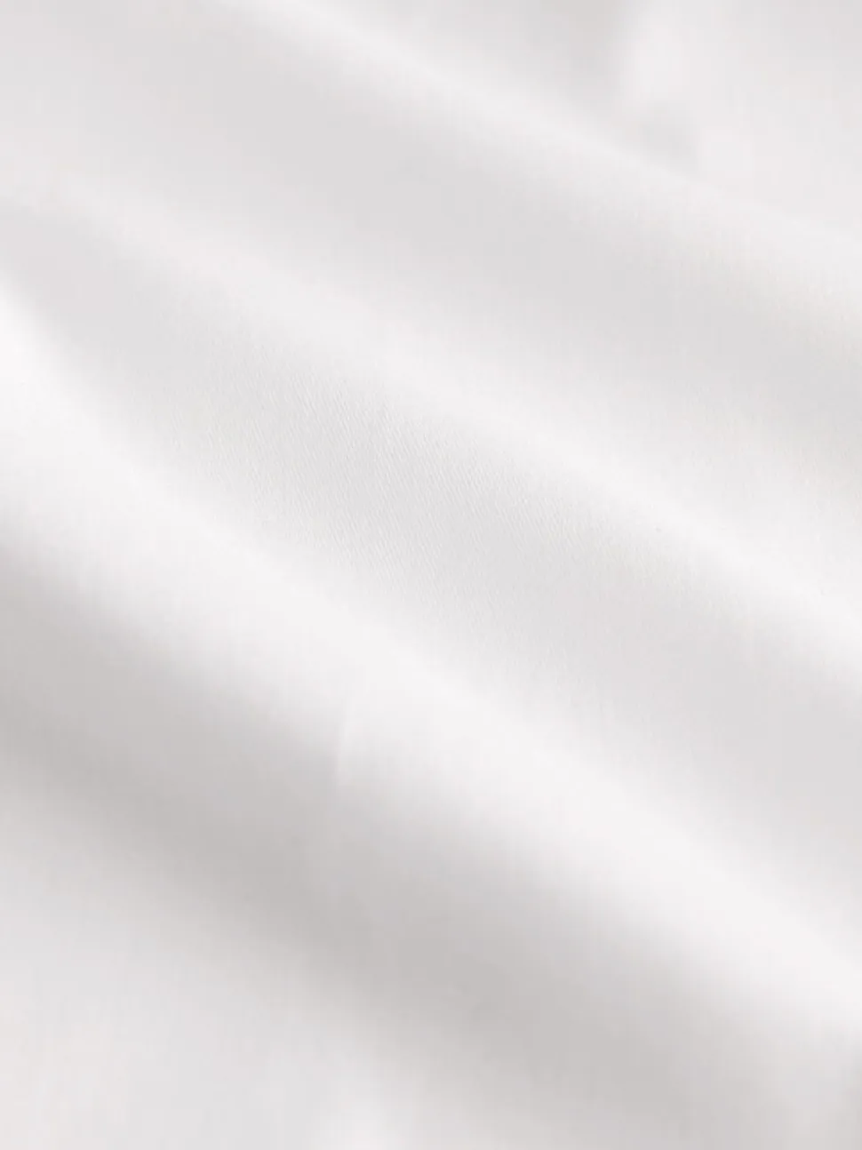 White Slim Fit Sateen Cotton Signature Shirt