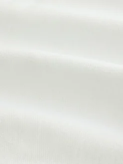 White Slim Fit Signature Premium 100% Cotton Textured Smart Shirt