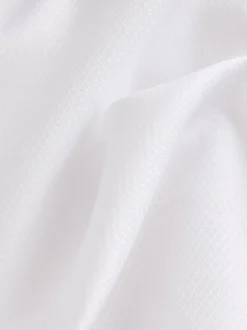 White Slim Fit Signature Egyptian Cotton Shirt and Silk Bow Tie Set