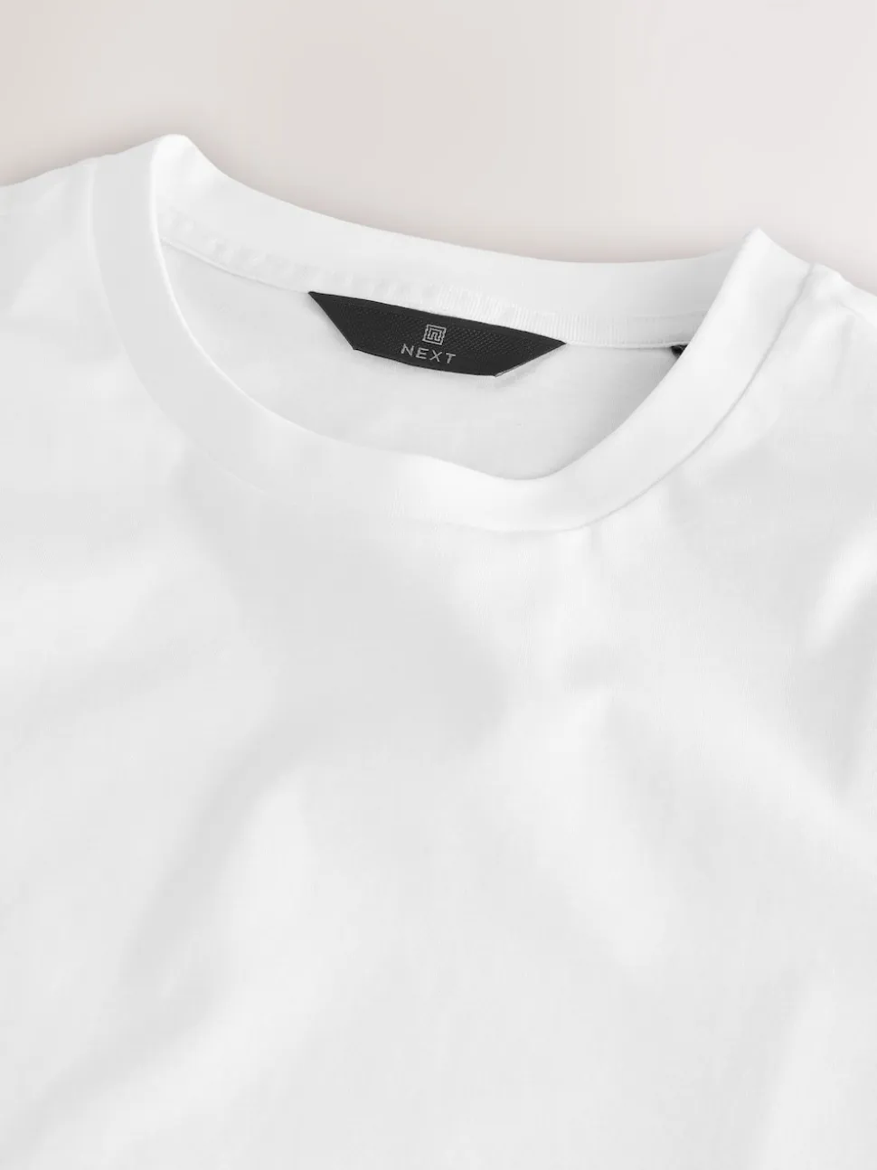 White Slim Fit Signature SUPIMA® Cotton Crew Neck T-Shirt